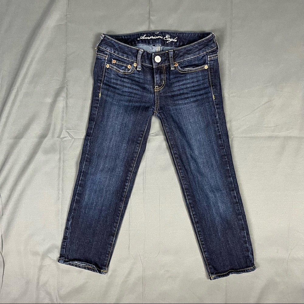 American Eagle Outfitters Regular Skinny Jean Capri's | Size 00